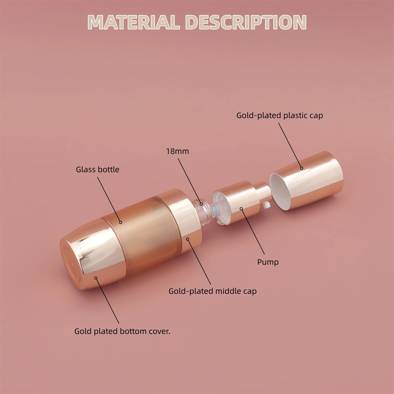 foundation glass bottle 30ml foundation glass bottle 30ml